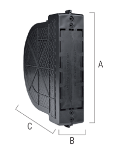 Cassetta in plastica da 165 piccola
